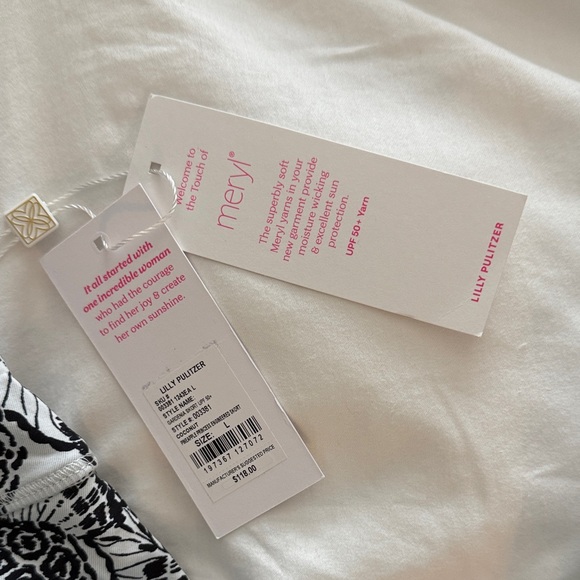 Lilly Pulitzer Luxletic Gardenia Skort - Picture 7 of 10